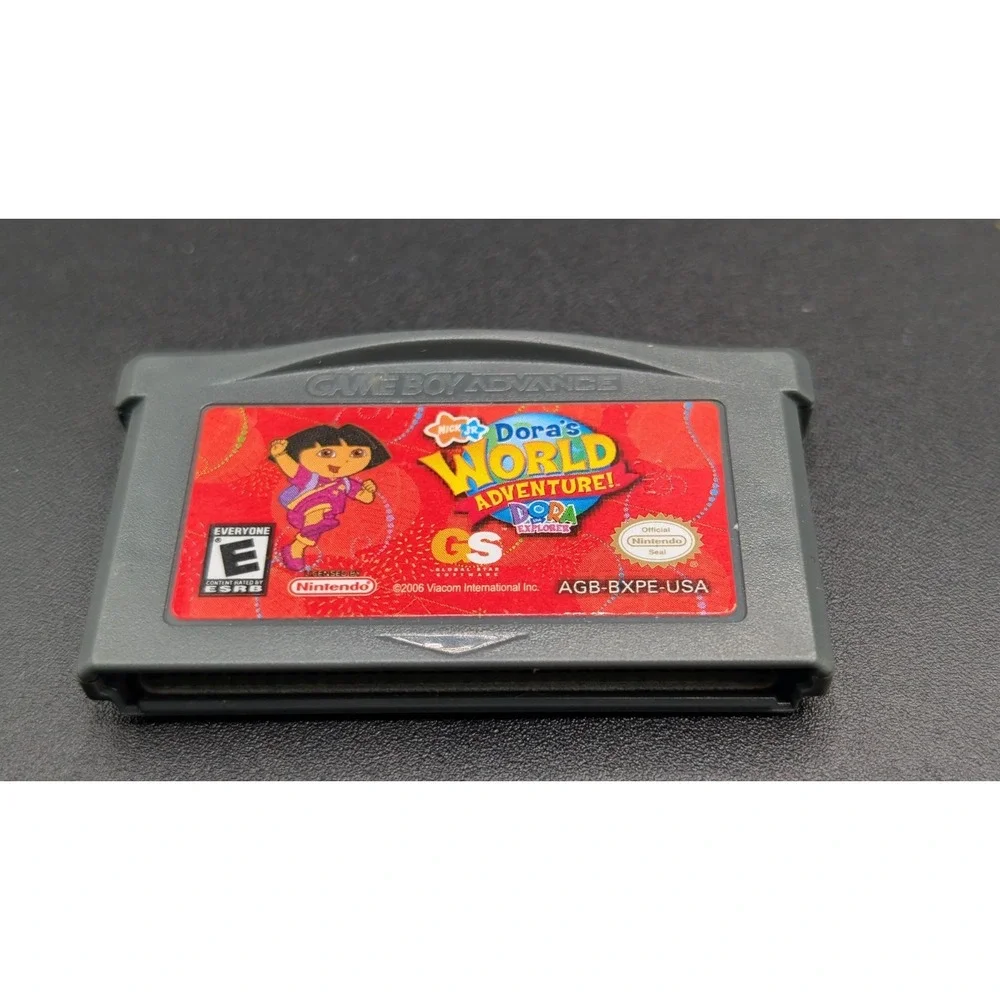 Nintendo GameBoy Advance Game Lot Of 3 (Dora The Explorer Game Series Bundle)